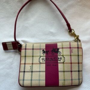 Coach wristlet